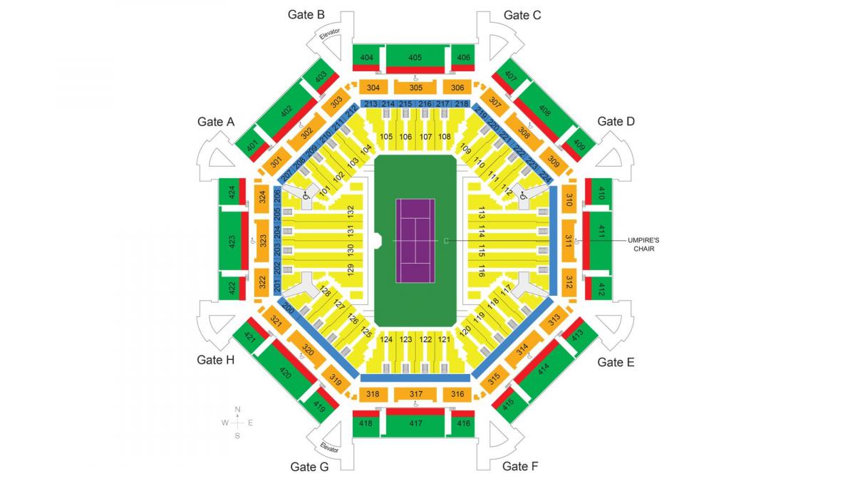 peta Dubai tenis stadium