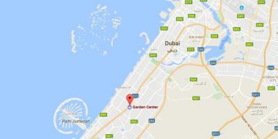 Dubai taman pusat peta lokasi