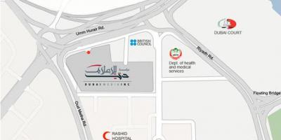 Rashid hospital Dubai peta lokasi